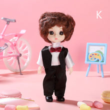 Load image into Gallery viewer, 17cm Princess BJD Doll with Clothes and Shoes Movable 13 Joints Change Clothes Cute Face Bunny Ears Clothes Suit Girl Gift Child Toys

