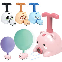 Load image into Gallery viewer, Power Balloon Launch Tower Car Toy Education Inertia Air Power Balloon Car Puzzle Fun Science Experiment Toy for Children Gift
