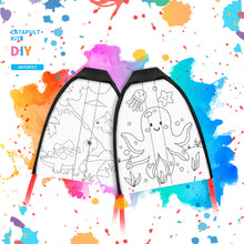Load image into Gallery viewer, Outdoor Catapult Kite Children's Toys DIY Paintng Kite Rubber Band Catapult Handheld Elastic Flying Toy Children's Sports Gift
