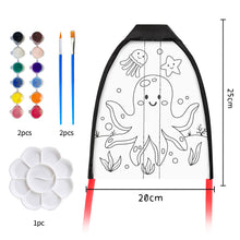 Load image into Gallery viewer, Outdoor Catapult Kite Children's Toys DIY Paintng Kite Rubber Band Catapult Handheld Elastic Flying Toy Children's Sports Gift
