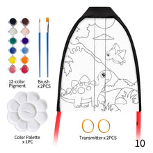 Load image into Gallery viewer, Outdoor Catapult Kite Children's Toys DIY Paintng Kite Rubber Band Catapult Handheld Elastic Flying Toy Children's Sports Gift
