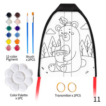 Load image into Gallery viewer, Outdoor Catapult Kite Children's Toys DIY Paintng Kite Rubber Band Catapult Handheld Elastic Flying Toy Children's Sports Gift
