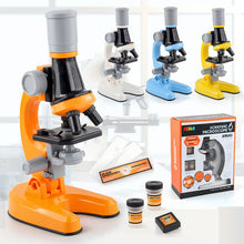 Load image into Gallery viewer, 1200X Zoom Children Microscope Biology Lab LED School Science Experiment Kit Scientific Educational Toys Gifts For Kids Scientist
