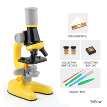 Load image into Gallery viewer, 1200X Zoom Children Microscope Biology Lab LED School Science Experiment Kit Scientific Educational Toys Gifts For Kids Scientist
