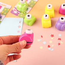 Load image into Gallery viewer, 24 Puncher Shape Mini Scrapbook Punches Handmade Cutter Card Craft Calico Printing DIY Flower Paper Craft Punch Hole
