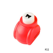 Load image into Gallery viewer, 24 Puncher Shape Mini Scrapbook Punches Handmade Cutter Card Craft Calico Printing DIY Flower Paper Craft Punch Hole
