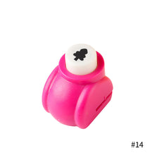Load image into Gallery viewer, 24 Puncher Shape Mini Scrapbook Punches Handmade Cutter Card Craft Calico Printing DIY Flower Paper Craft Punch Hole
