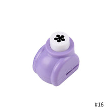 Load image into Gallery viewer, 24 Puncher Shape Mini Scrapbook Punches Handmade Cutter Card Craft Calico Printing DIY Flower Paper Craft Punch Hole
