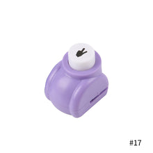 Load image into Gallery viewer, 24 Puncher Shape Mini Scrapbook Punches Handmade Cutter Card Craft Calico Printing DIY Flower Paper Craft Punch Hole
