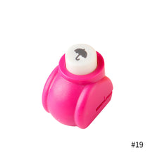 Load image into Gallery viewer, 24 Puncher Shape Mini Scrapbook Punches Handmade Cutter Card Craft Calico Printing DIY Flower Paper Craft Punch Hole
