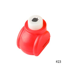 Load image into Gallery viewer, 24 Puncher Shape Mini Scrapbook Punches Handmade Cutter Card Craft Calico Printing DIY Flower Paper Craft Punch Hole
