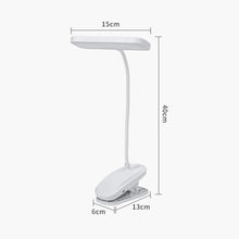 Load image into Gallery viewer, Flexible Table Lamp 360 Degrees with Smooth Blackout and ClampingLed Table Lamp Rechargeable Bedside Lamp for Study Reading Office work
