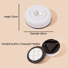 Load image into Gallery viewer, LED Night Light Wall Lamps Wireless Touch Lamp Touch Sensor Bedside Lamp Tap Security Cabinet Kitchen Bedroom Atmosphere Light
