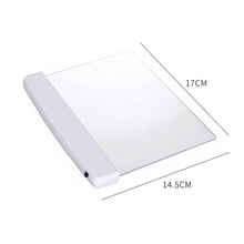 Load image into Gallery viewer, LED Reading Light Portable Ultra-thin Flat Plate Lamp for Reading Student Night Vision Lamp Eye Protection Plastic Book Lamp

