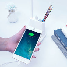 Load image into Gallery viewer, Student Bedroom Eye Protection Led Learning Desk Lamp USB Charging Night Light Smart Touch Reading Touch Table Lamp
