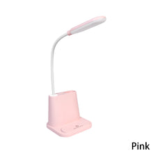 Load image into Gallery viewer, Student Bedroom Eye Protection Led Learning Desk Lamp USB Charging Night Light Smart Touch Reading Touch Table Lamp
