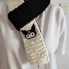 Load image into Gallery viewer, Cartoon Scarf Material Pack Scarf Hand Woven Diy Woven Material Thick Thread Ice Strip Thread Scarf Non Finished Products
