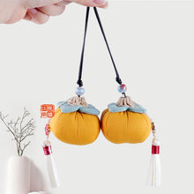 Load image into Gallery viewer, Persimmon Sachet Handmade DIY Material Package DIY Sachet Bags Material Wedding Birthday Jewelry Gifts Bags Car Pendant
