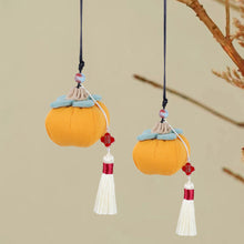 Load image into Gallery viewer, Persimmon Sachet Handmade DIY Material Package DIY Sachet Bags Material Wedding Birthday Jewelry Gifts Bags Car Pendant
