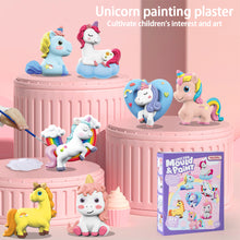 Load image into Gallery viewer, 3D DIY Coloring Painting DIY Plaster Model Paiting Plaster Moulding Toys Kids Arts Crafts Kids Craft Toy
