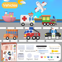 Load image into Gallery viewer, 3D DIY Coloring Painting DIY Plaster Model Paiting Plaster Moulding Toys Kids Arts Crafts Kids Craft Toy
