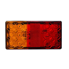 Load image into Gallery viewer, 1Pc 12 LED Car Truck Tail Light Taillight Rear Stop Brake Light Indicator Signal Lamp Boat Trailer Caravan Van Lorry 12V 24V
