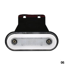 Load image into Gallery viewer, 1PC LED Side Marker Light 12V 24V Truck Clearance Lamp Tail Light Trailer Tractor Lorry Warning Parking Lamp with Bracket
