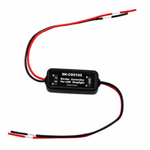Load image into Gallery viewer, GS-100A Brake Lights Strobe Controller LED Tail Light Controller Box with Fast and Slow Flash Warning Function
