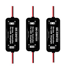 Load image into Gallery viewer, GS-100A Brake Lights Strobe Controller LED Tail Light Controller Box with Fast and Slow Flash Warning Function
