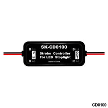 Load image into Gallery viewer, GS-100A Brake Lights Strobe Controller LED Tail Light Controller Box with Fast and Slow Flash Warning Function
