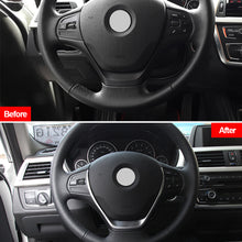 Load image into Gallery viewer, Car Steering Wheel Decorative Frame Panel Cover Trim For BMW 3 Series F30 F32 F34 2013-2019 Interior Accessories
