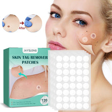 Load image into Gallery viewer, 120/240Pcs Skin Tag Remover Patches Wart Treatment Stickers Treatments Hydrocolloid Gel Acne Warts Invisible Skin Care
