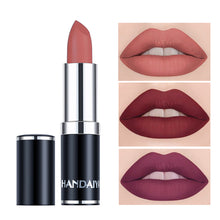 Load image into Gallery viewer, Waterproof Sexy Nude Red Brown Purple Lipgloss Matte Lip Gloss Velvety Lipstick Matte Makeup Long Lasting Women Cosmetic
