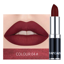 Load image into Gallery viewer, Waterproof Sexy Nude Red Brown Purple Lipgloss Matte Lip Gloss Velvety Lipstick Matte Makeup Long Lasting Women Cosmetic
