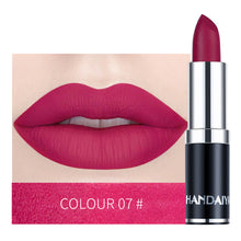 Load image into Gallery viewer, Waterproof Sexy Nude Red Brown Purple Lipgloss Matte Lip Gloss Velvety Lipstick Matte Makeup Long Lasting Women Cosmetic
