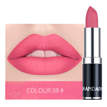 Load image into Gallery viewer, Waterproof Sexy Nude Red Brown Purple Lipgloss Matte Lip Gloss Velvety Lipstick Matte Makeup Long Lasting Women Cosmetic
