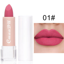 Load image into Gallery viewer, Waterproof Long Lasting Lipstick Sexy Velvet Matte Lipsticks Sexy Red Lip Stick Non-Stick Cup Makeup Lip Tint Beauty Cosmetic
