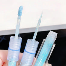 Load image into Gallery viewer, Double Head Blue Flash Eyeshadow Glitter Diamond Eye Shadow Matte Bright Sheet Pearlescent Eyes Makeup Women Comestic
