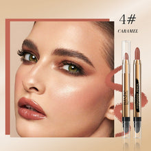 Load image into Gallery viewer, 12 Color Glitter Eyeshadow Pencil Matte Highlighter Silkworm Pen Blush Brighten Eye Natural Pigment Long Lasting Makeup Cosmetic
