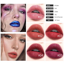 Load image into Gallery viewer, Waterproof Tear Off Lip Glaze Matte Liquid Lipstick Tearable Tint Color Dye Lip Lip Stain Makeup Peel Off Lip Gloss Cosmetics
