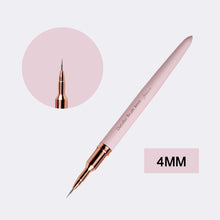 Load image into Gallery viewer, DIY Nail Art Painting Liners Pen Striping Brushes Tool Pink Metal Drawing Detail Painting Blending Liner Nail Brush Pencil
