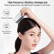 Load image into Gallery viewer, 4 in 1 EMS RF Led Light Electric Head Massage Comb Vibration Therapy Hair Growth Anti Hair Loss Comb Head Massager
