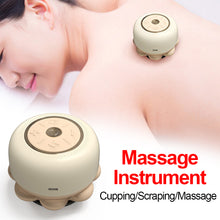 Load image into Gallery viewer, Intelligent Electric Scraping Instrument Household Negative Pressure Cupping Can Massager Meridian Suction Moxibustion Instrument
