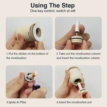 Load image into Gallery viewer, Portable Moxibustion Box Household Small Suspension Moxibustion Cylinder Jar Heating Moxibustion Moxa Stick Moxibustion Massager
