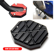 Load image into Gallery viewer, Anti-skid Universal Scooter Motorcycle Bike Kickstand Extender Foot Side Stand Extension Foot Pad Support Plate Enlarged Base
