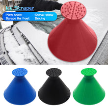Load image into Gallery viewer, Auto Ice Scrape Funnel Car Window Glass Cleaning Tool Windshield Snow Remove Shovel Deicer Cone Home Windows Glass Clean Tool
