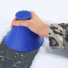 Load image into Gallery viewer, Auto Ice Scrape Funnel Car Window Glass Cleaning Tool Windshield Snow Remove Shovel Deicer Cone Home Windows Glass Clean Tool

