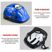 Load image into Gallery viewer, Panda Pattern Head Helmets Skating Skate Board for Kids Girls Boys Protective Gear Children's Stunt Safety Helmet Cycling Helmet
