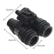 Load image into Gallery viewer, Tactical Update Version Binocular NVG Night Vision Goggle Metal PVS-15 Dummy Model TB1250 No Function Model Helmet Parts
