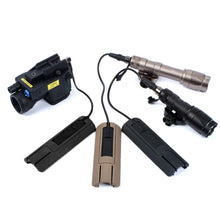 Load image into Gallery viewer, Tactical Airsoft 4.33" ITI TD Scar Pocket Panel Remote Switch Rail Pads Set Fits 20mm Rails PEQ Flashlight Rat Tail Card Slot Accessory
